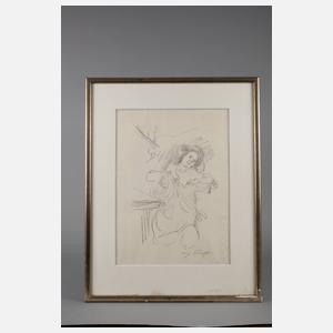 Prof. Lovis Corinth, Bildnis Charlotte Behrend-Corinth