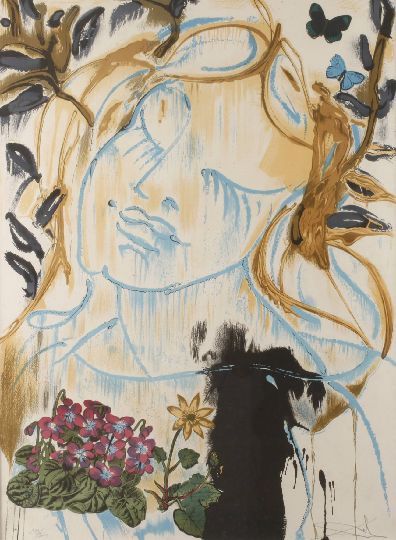 Salvador Dali, attr., Frühling aus ”Les Saisons”