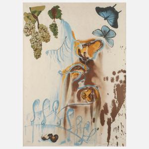 Salvador Dali, attr., Herbst aus ”Les Saisons”