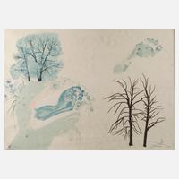 Salvador Dali, attr., Winter aus ”Les Saisons”111