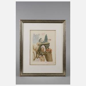 nach Salvador Dali, ”Gebirge der Menschen”