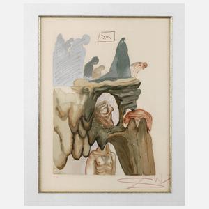 nach Salvador Dali, ”Gebirge der Menschen”