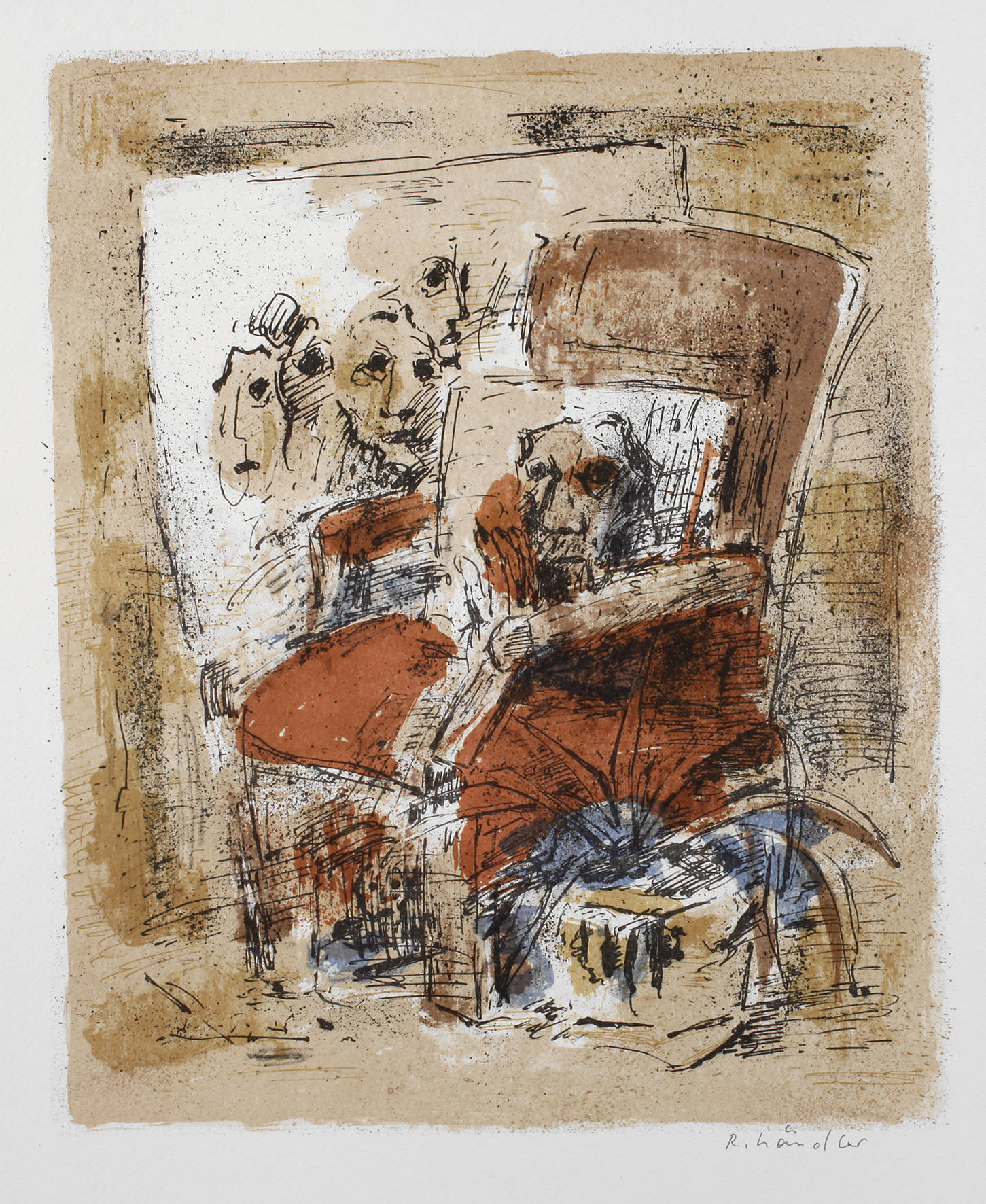 Rolf Händler, Der Besuch