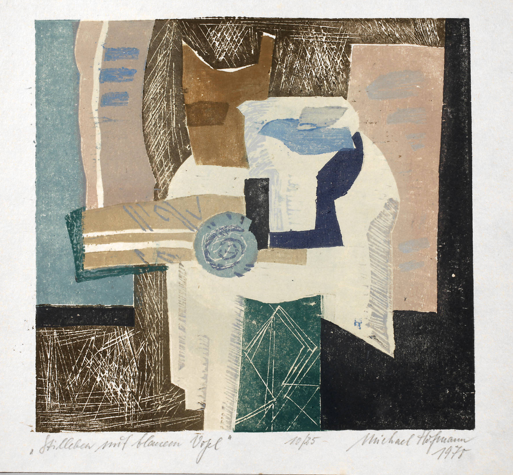 Michael Hofmann, ”Stillleben mit blauem Vogel”