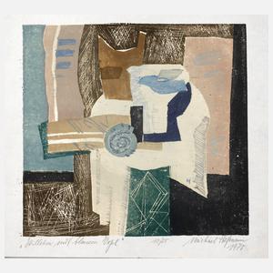 Michael Hofmann, ”Stillleben mit blauem Vogel”