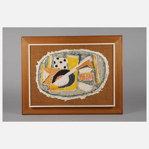 Marcel Janco, ”Mandoline au dé”