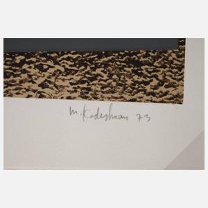 Menashe Kadishman, Geometrische Komposition