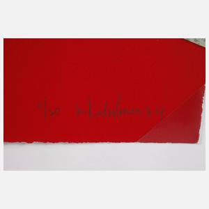 Menashe Kadishman, Mauerfragment