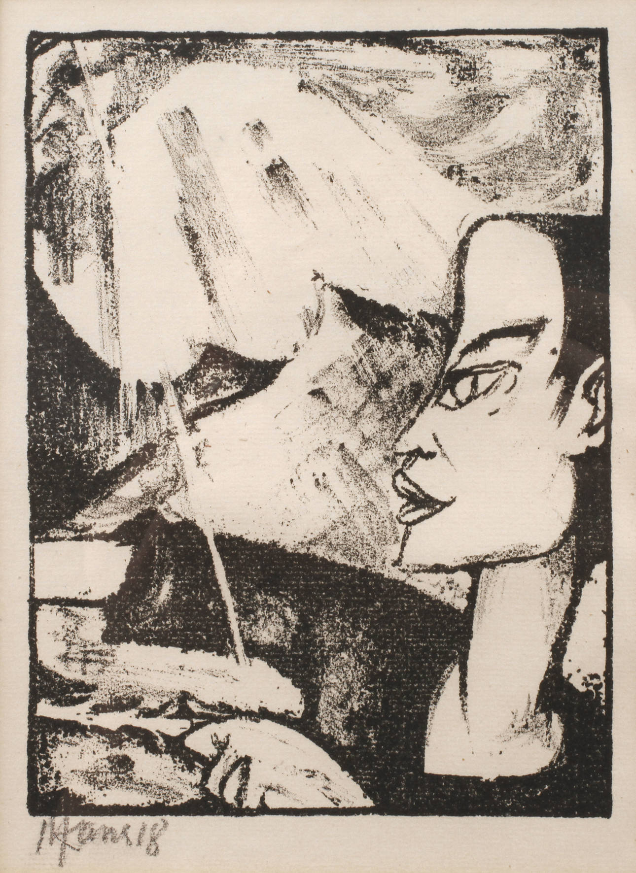 Prof. Max Kaus, ”Ein Wintermorgen”