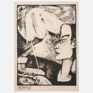 Prof. Max Kaus, ”Ein Wintermorgen”