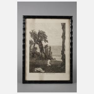 Prof. Max Klinger, ”An die Schönheit”