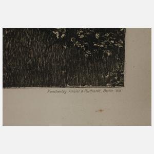 Prof. Max Klinger, ”An die Schönheit”