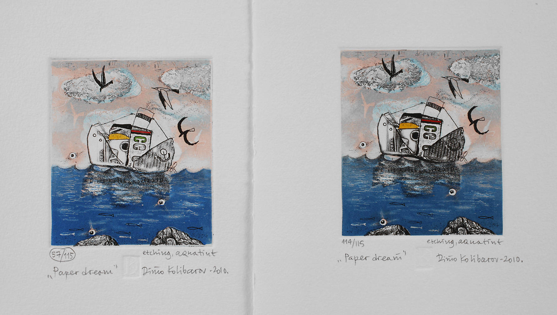 Prof. Dimo Kolibarov, ”Paper dream”