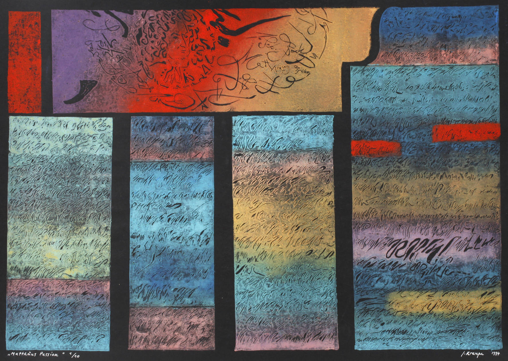 Prof. Janina Kraupe, ”Matthäus Passion”