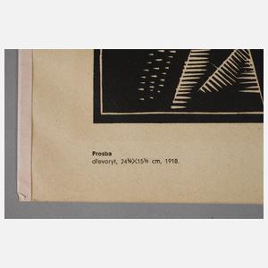 Bohumil Kubišta, Gebet