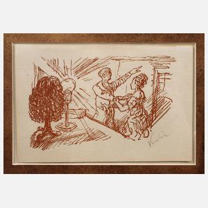 Alfred Kubin, zu Strindberg ”Tschandala”