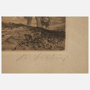 Bernhard Liebig, Heimkehr vom Feld