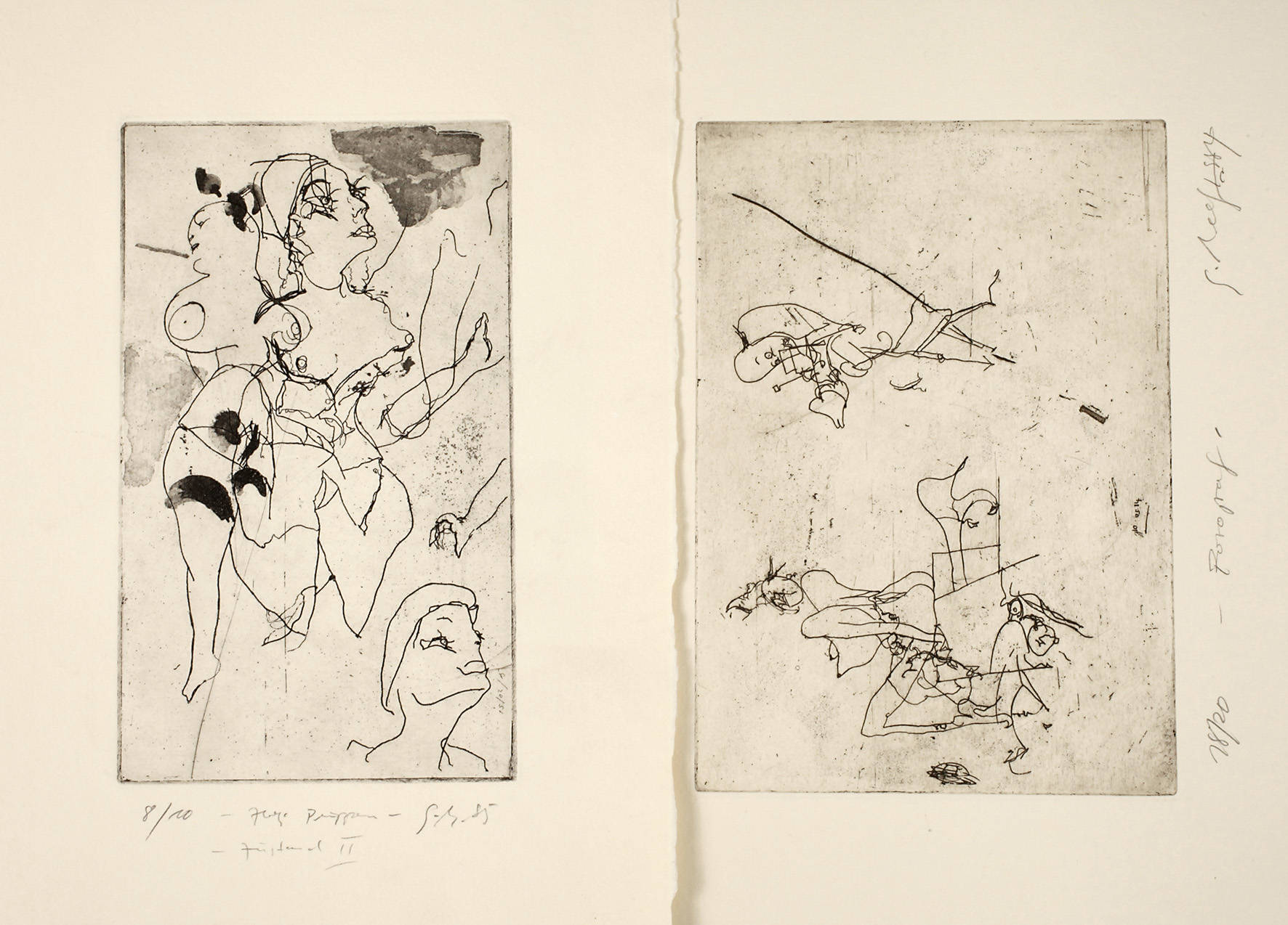 Gerd Mackensen, Paar Grafiken