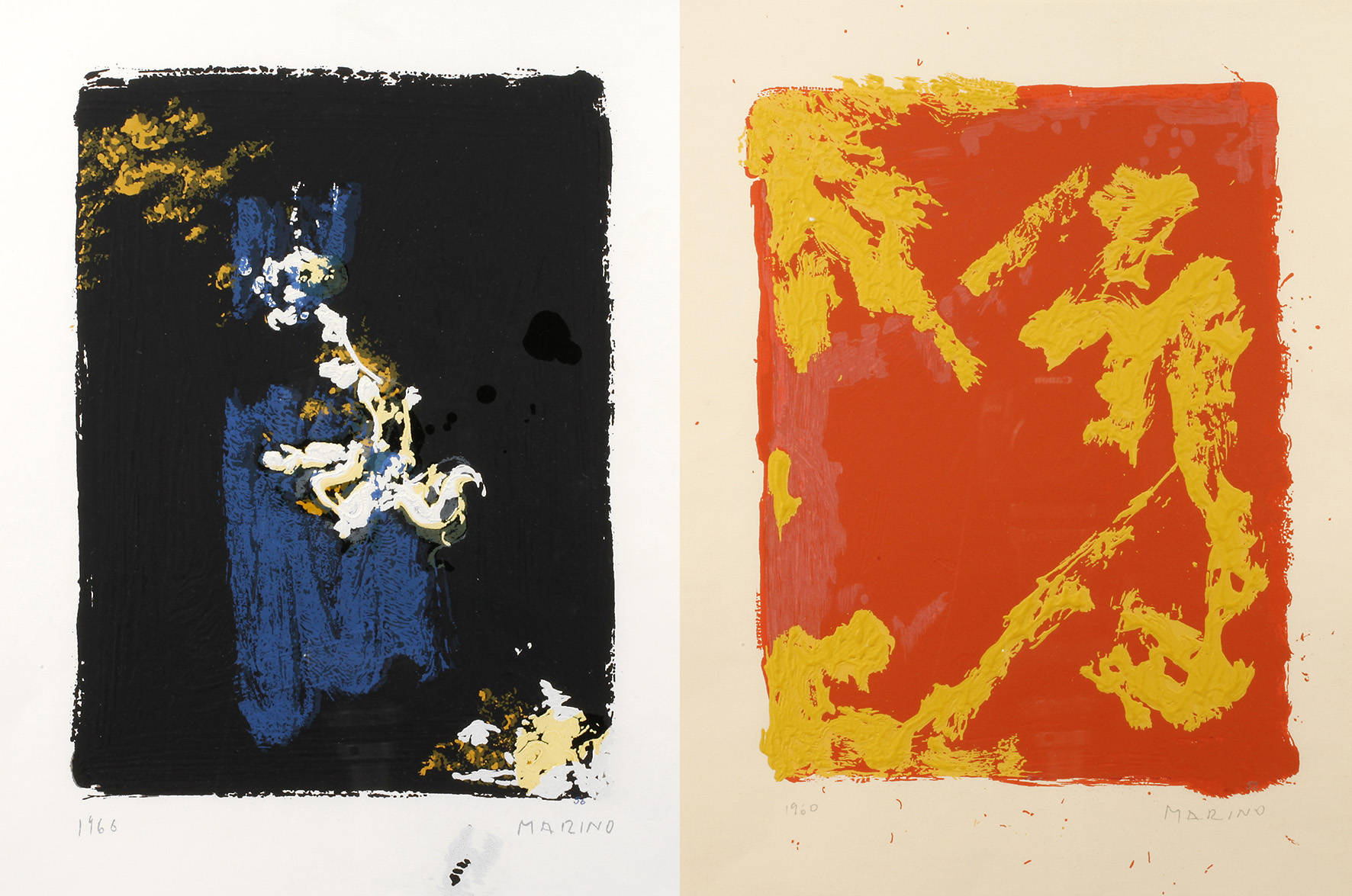 Prof. Marino Marini, Paar Grafiken