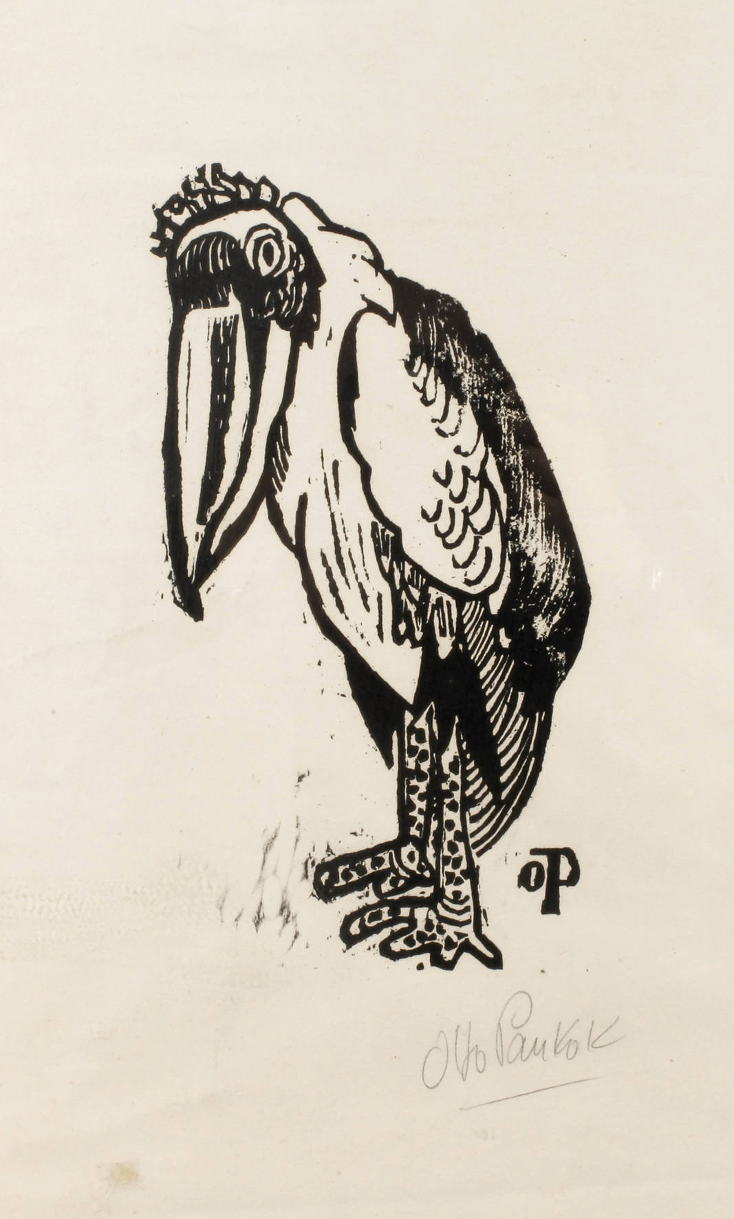 Prof. Otto Pankok, ”Marabu”