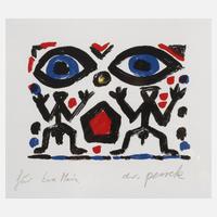 A. R. Penck, Zwei Augen und zwei Figuren111
