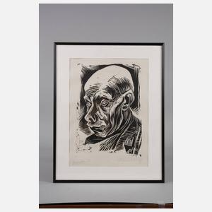 Prof. Wilhelm Rudolph, ”Arbeiterkopf”