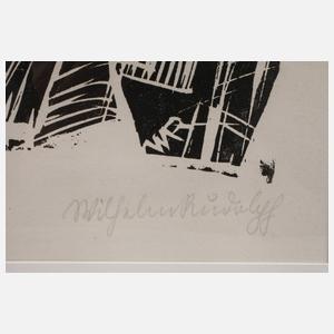 Prof. Wilhelm Rudolph, ”Arbeiterkopf”