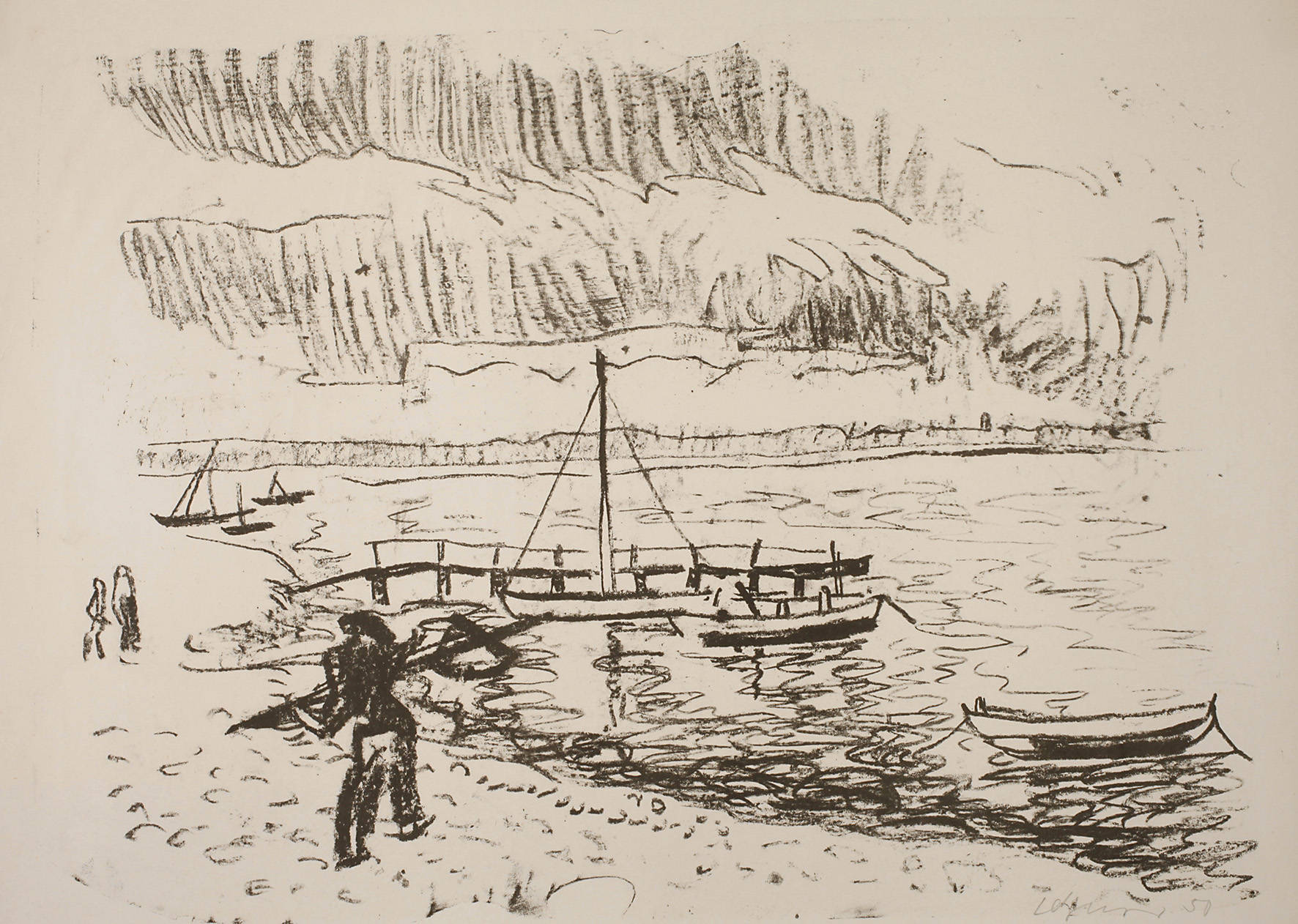 Heinz Tetzner, Am Bodden