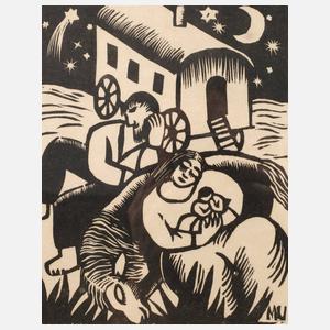 Maria Uhden, ”Ruhende Zigeuner”