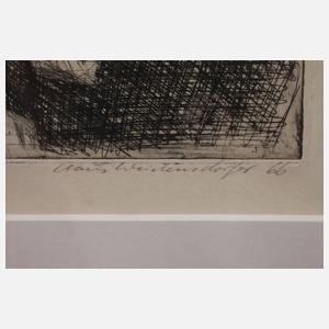 Prof. Claus Weidensdorfer, ”Maler und Modell”