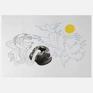 Prof. Walter Womacka, Krieg und Frieden