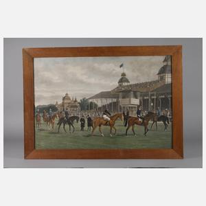 Prof. Wilhelm Barth, ”Ein Renntag in Karlshorst im Jahre 1914”