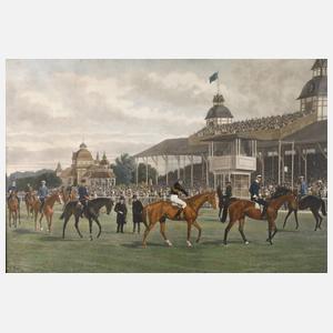 Prof. Wilhelm Barth, ”Ein Renntag in Karlshorst im Jahre 1914”