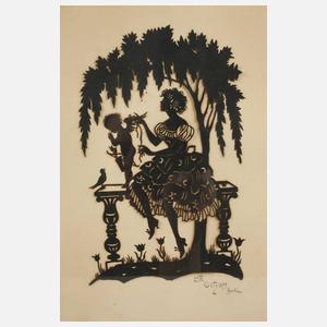 Konvolut Scherenschnitte