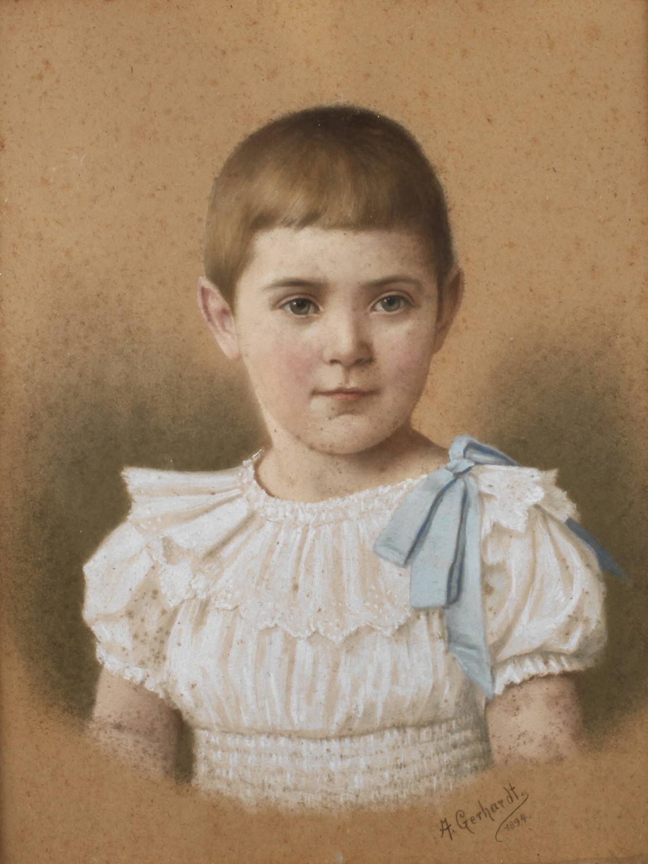 A. Gerhardt, Mädchenbildnis