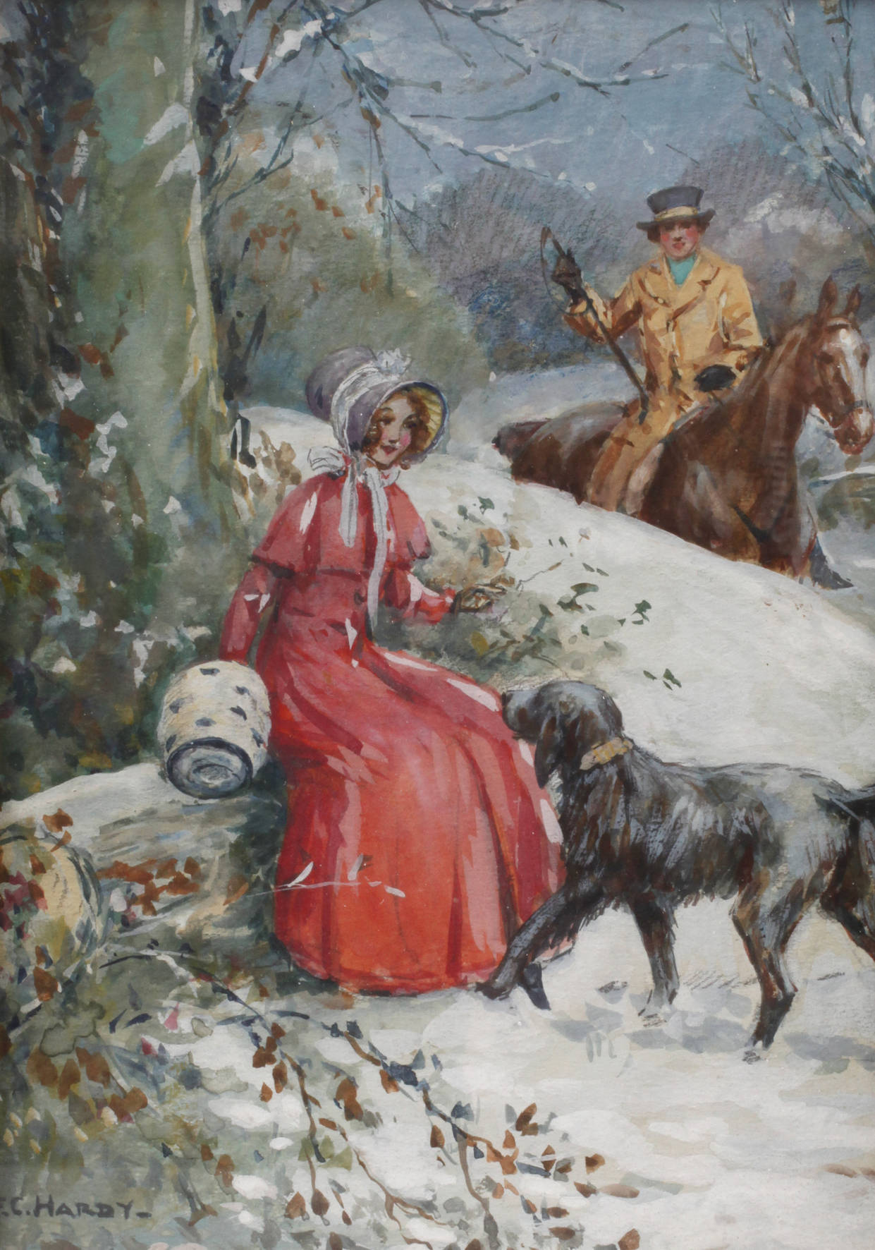 F. C. Hardy, Ein schöner Wintertag