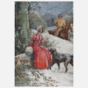 F. C. Hardy, Ein schöner Wintertag