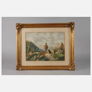 Hedwig Haustein, Schäfer im Gebirge