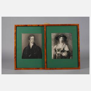 Paar Gründerzeitportraits