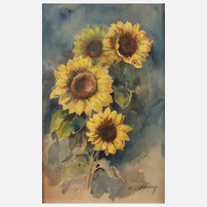 Otto Delling, Sonnenblumen