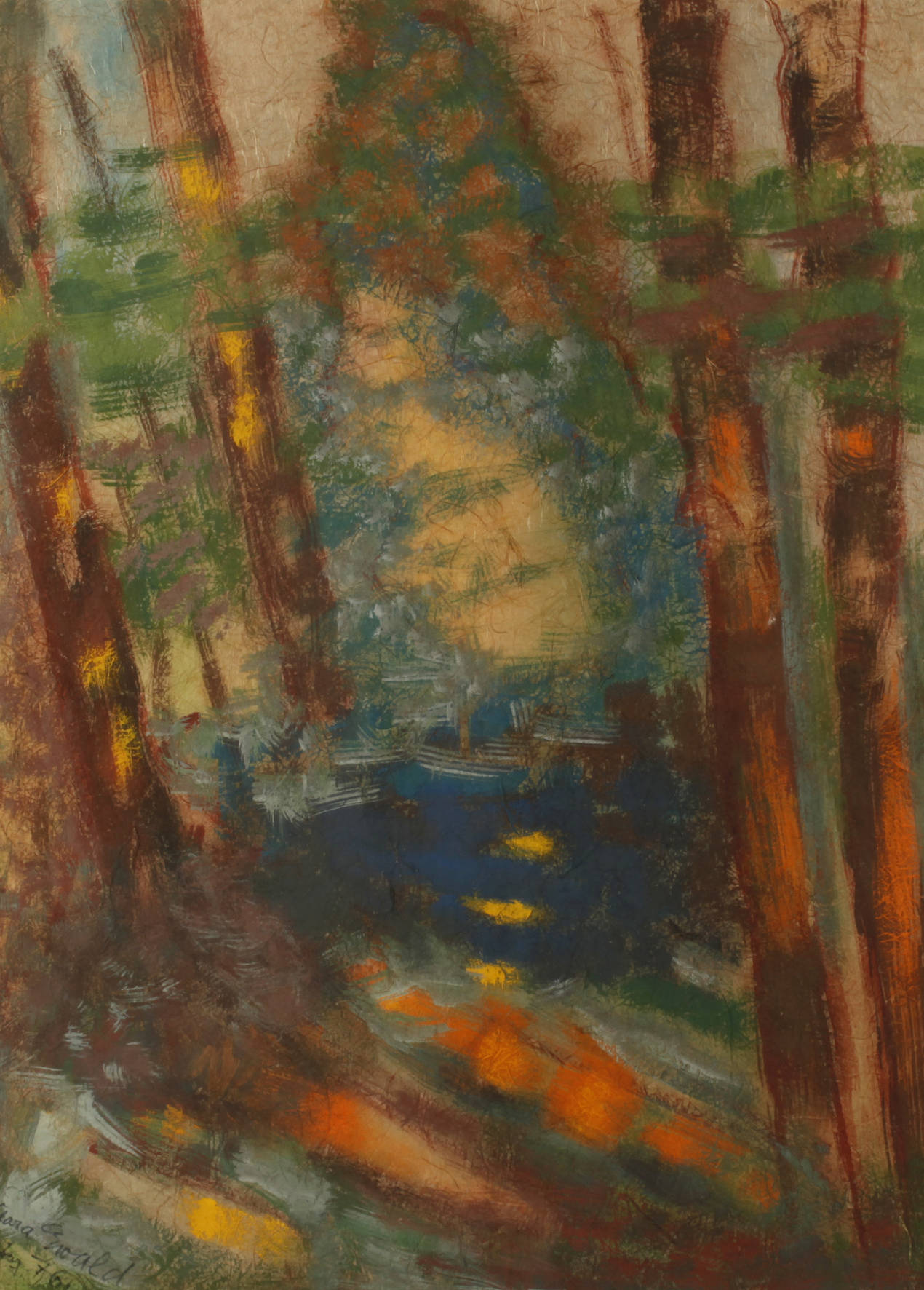 Clara Ewald-Weinhold, ”Wald-Lichtung”