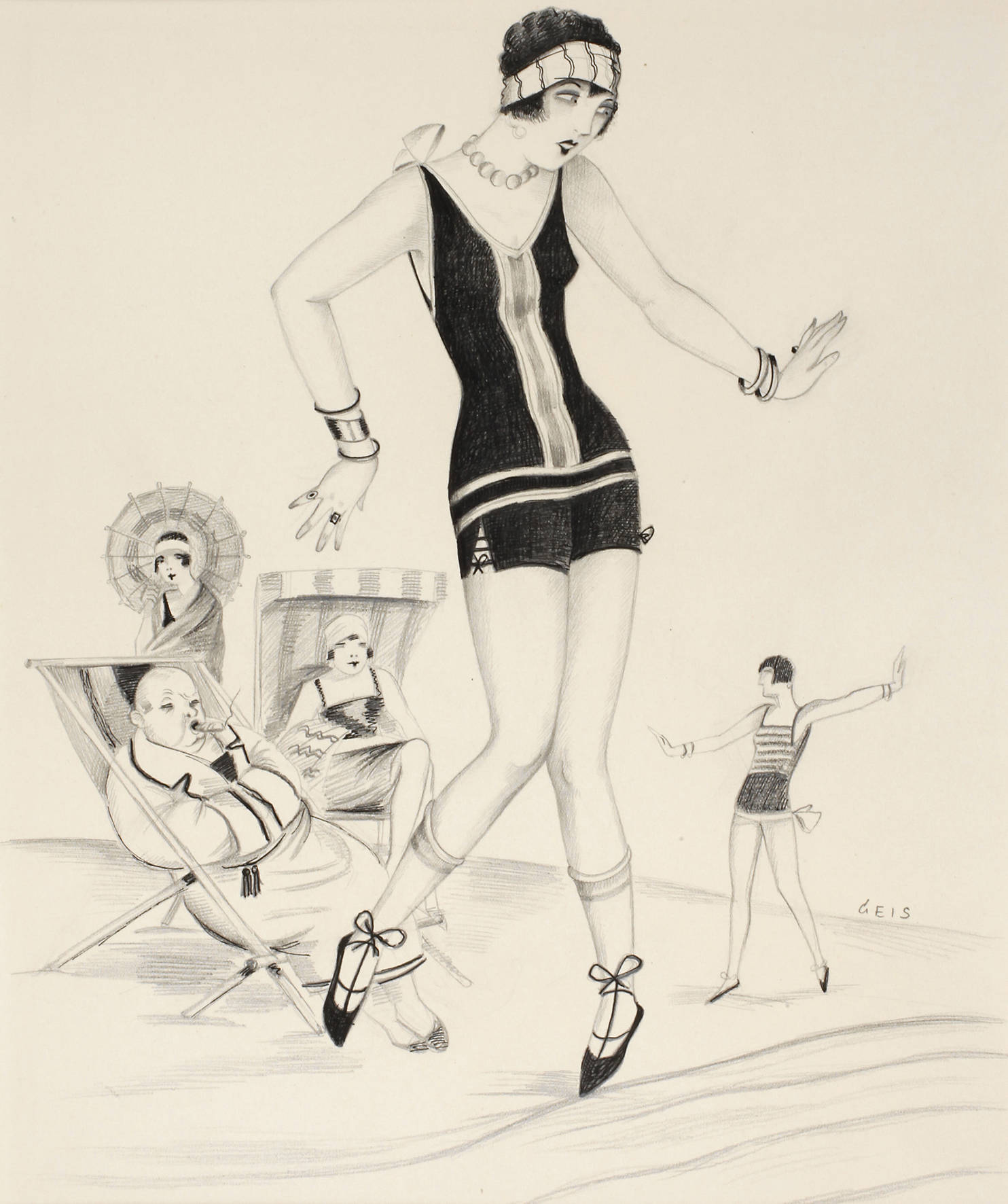 Josef Geis, Die neue Bademode