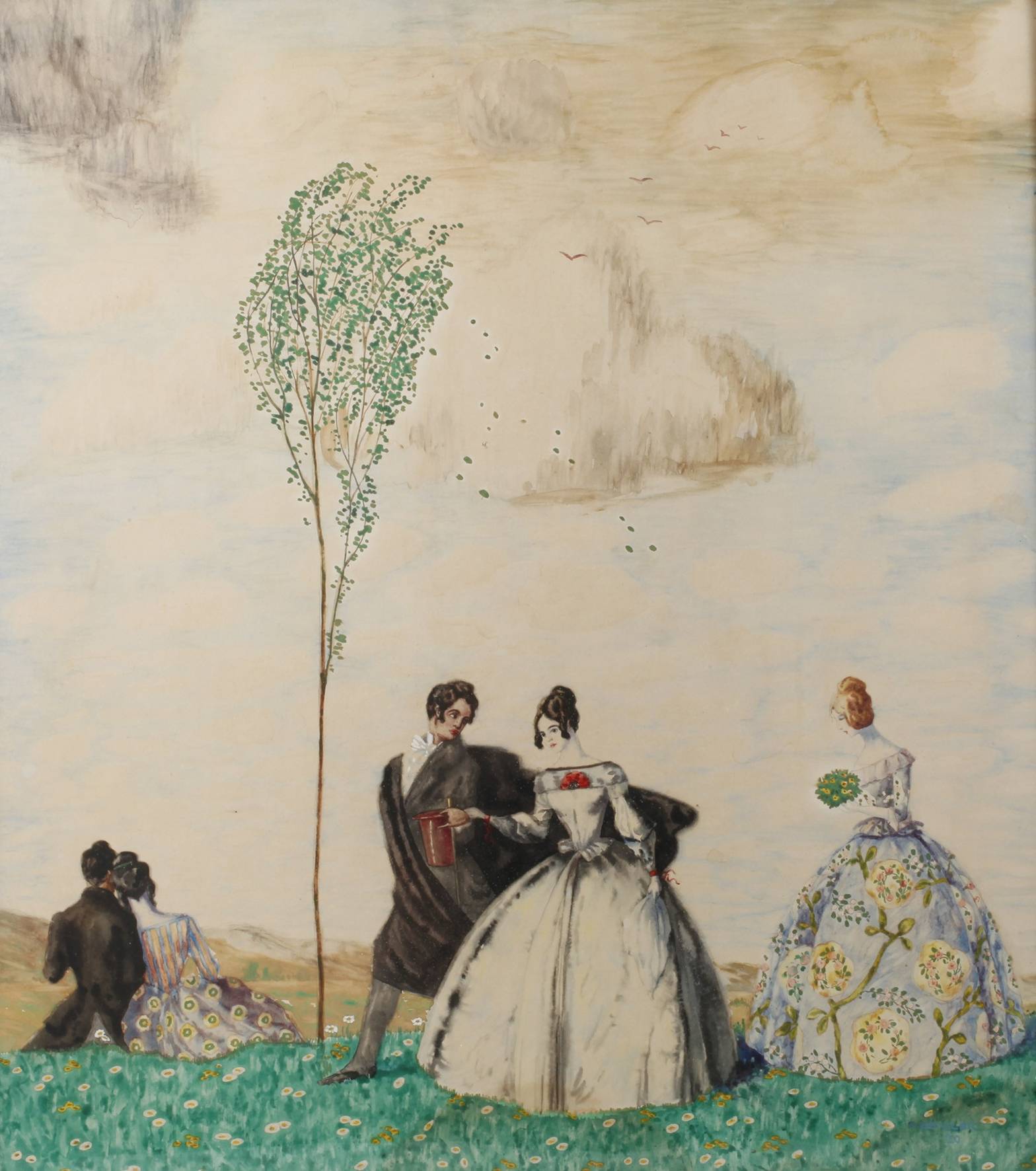 Robert Paul Geissler, Im Frühling