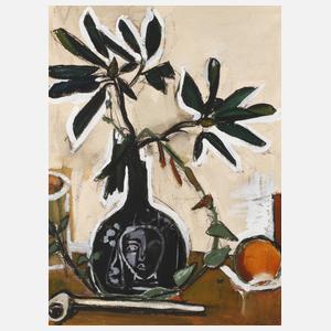 Eitel Klein, Stillleben mit Rhododendron