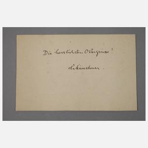 Rudolf Köselitz, ”Ostern 1916”