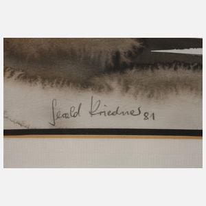 Gerald Kriedner, Konvolut Landschaftsdarstellungen