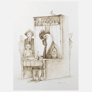 Ryszard Krynski, Begegnung mit dem Hahn