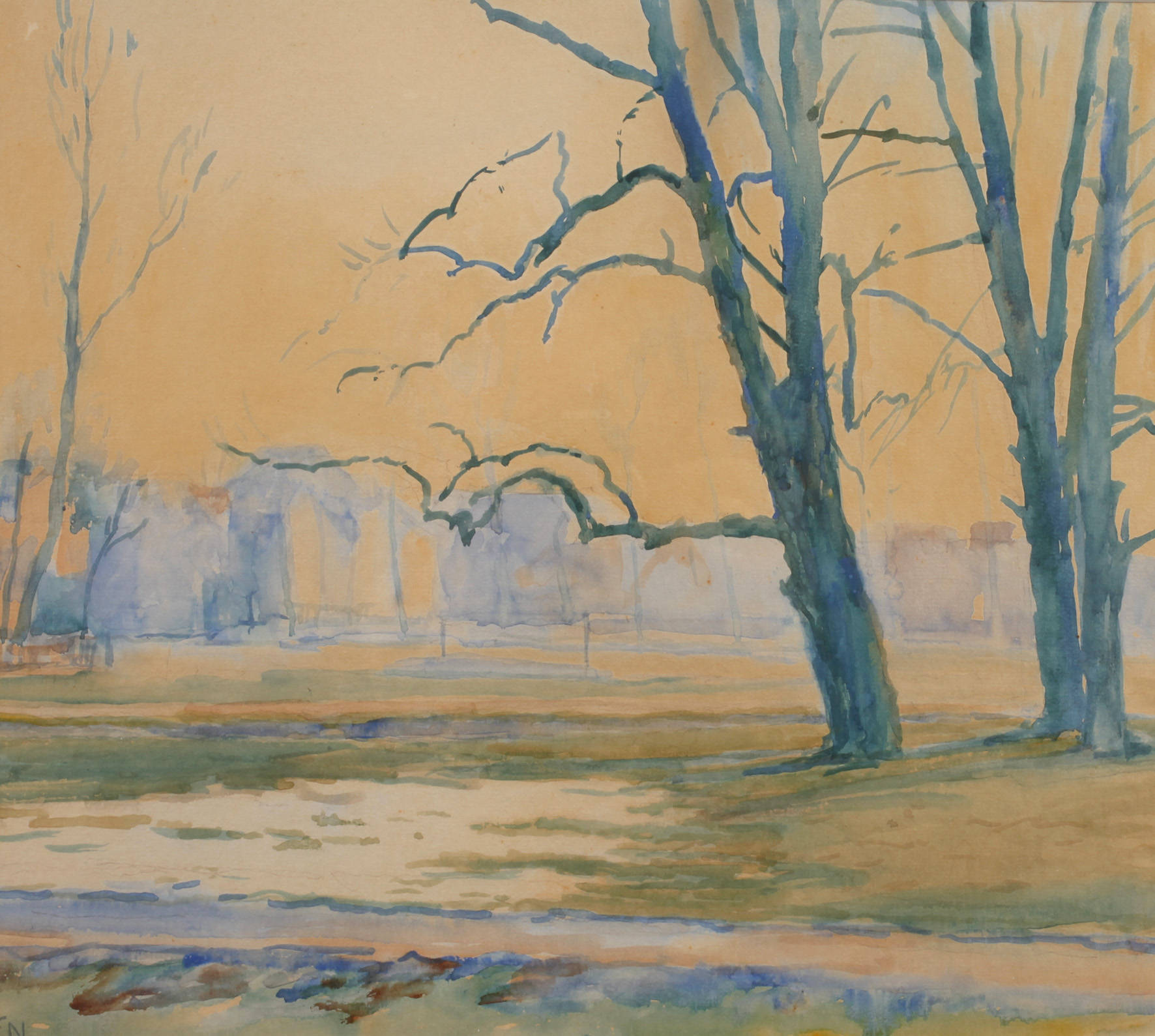 Fritz Neuenhahn, ”Tauwetter bei Oberweimar”