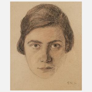 Fritz Neuenhahn, Damenportrait