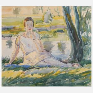 Fritz Neuenhahn, Ruhende am See